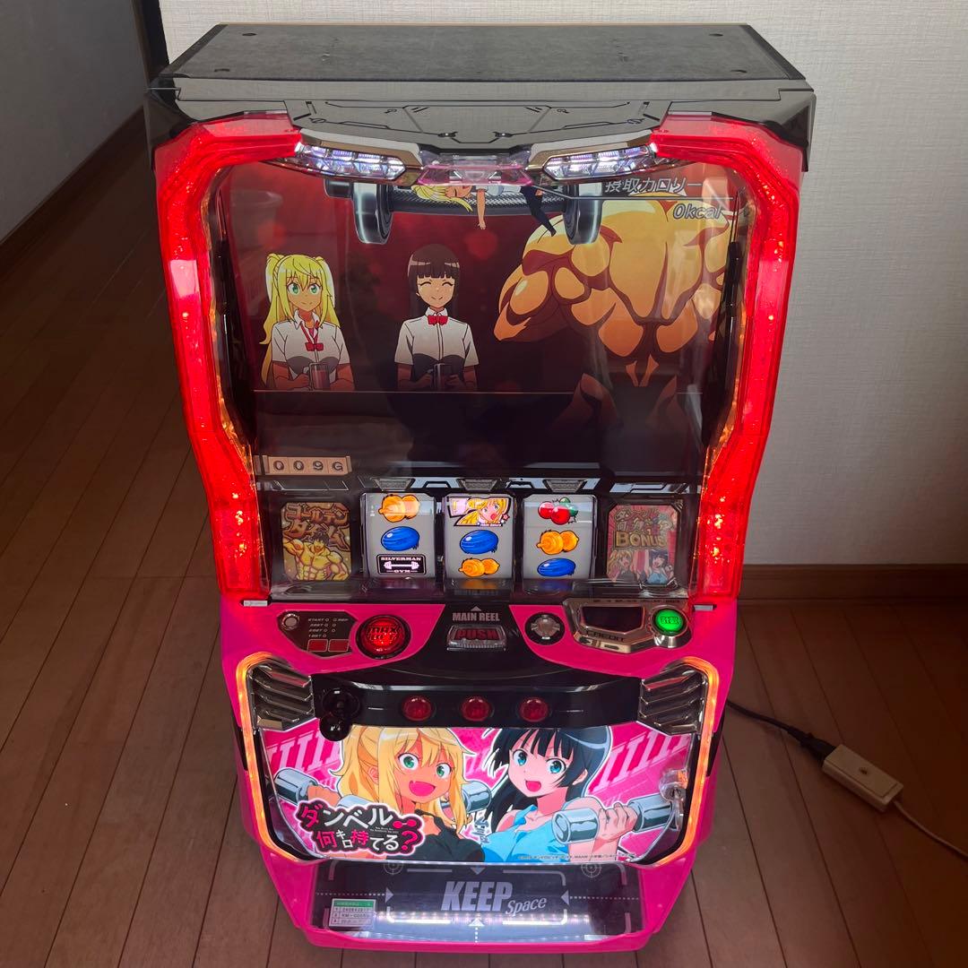 スマスロ実機　ダンベル何キロ持てる？