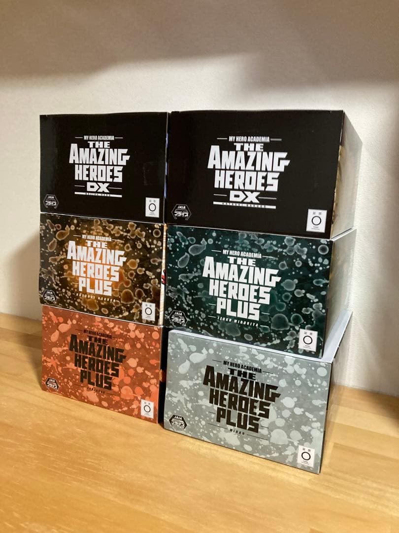 僕のヒーローアカデミア　アメイジングヒーロープラス　DXフィギュア 6点セット