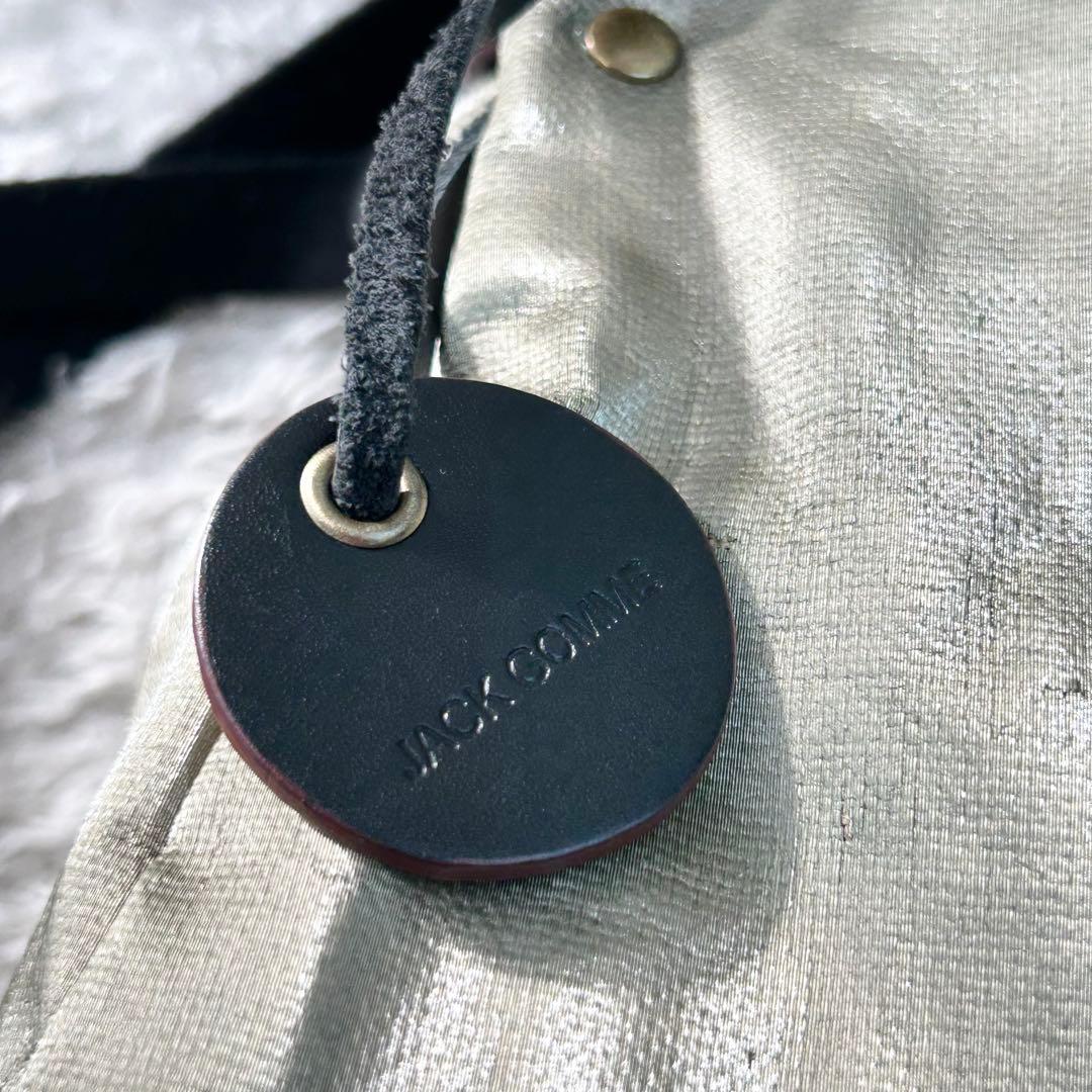 jackgomme ショルダーバッグ 2way 軽量 シャンパンゴールド