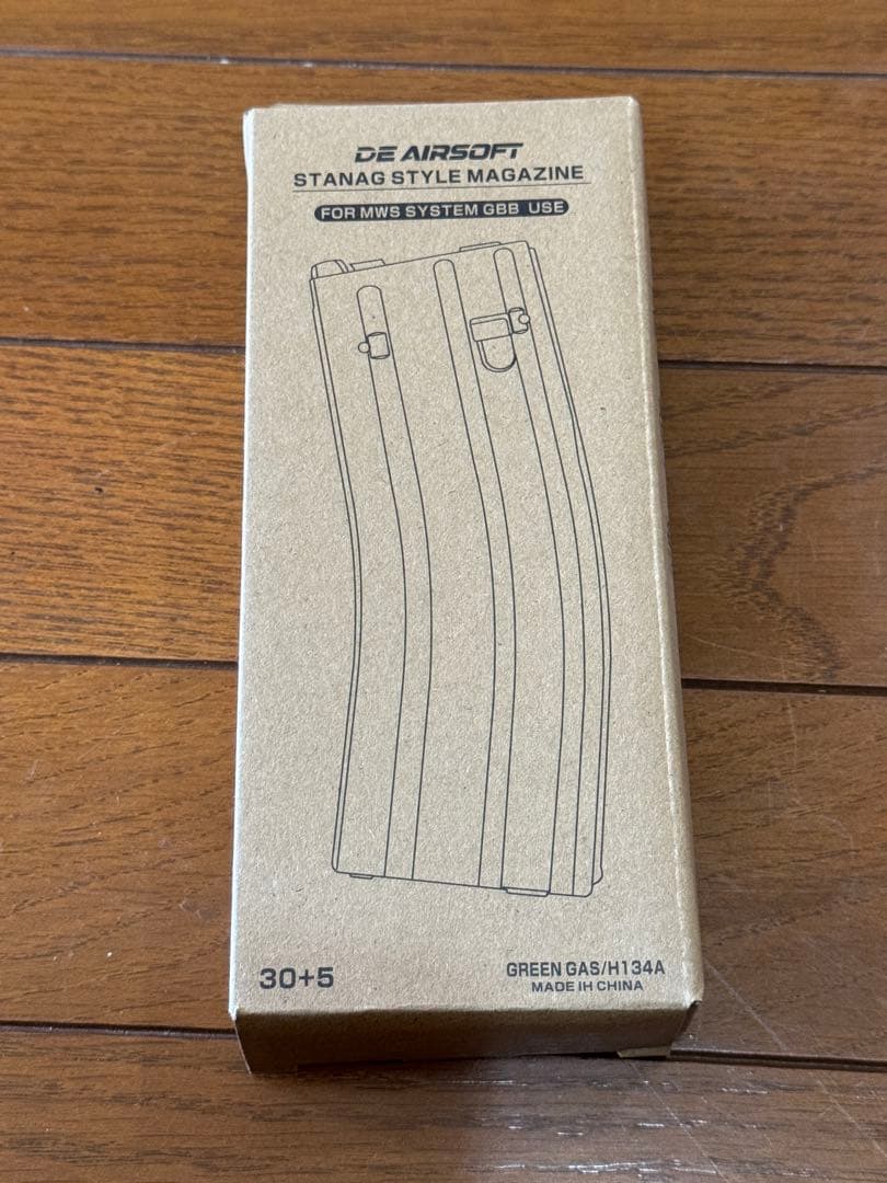 新品 DE Airsoft 東京マルイ MWS対応 35連ガスマガジン