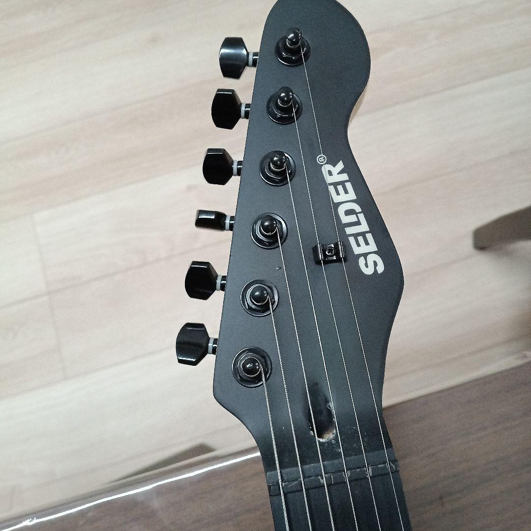SELDER マットブラック エレキギター