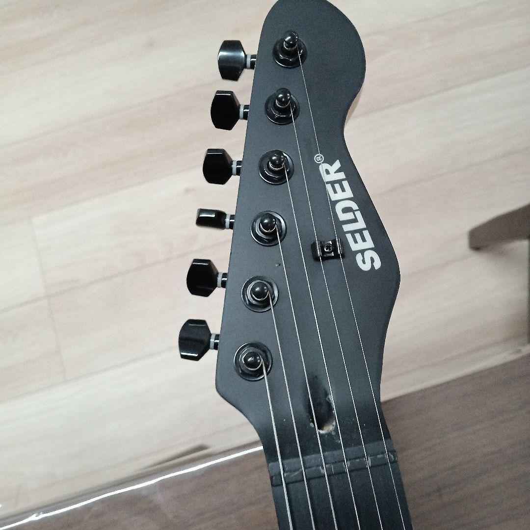 SELDER マットブラック エレキギター