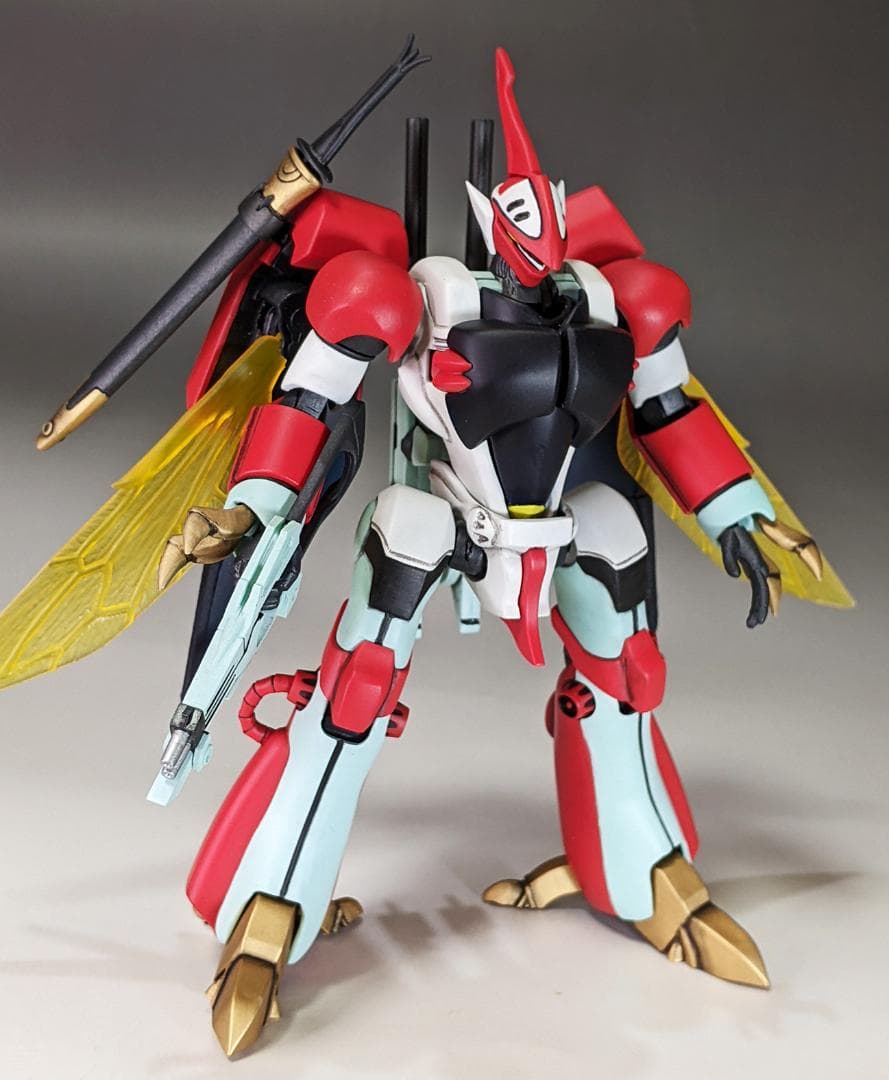 プラモデル　HG ビルバイン（聖戦士ダンバイン）組立塗装済