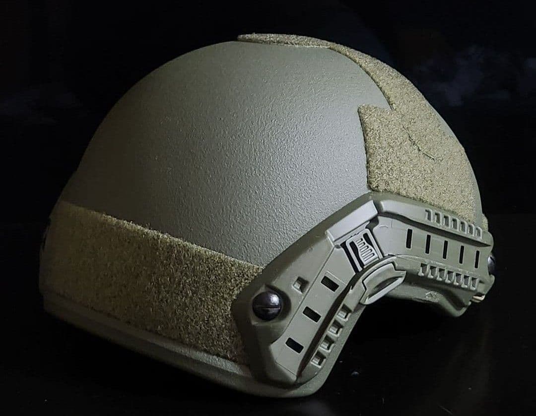 NIJ-Ⅲa 実物 防弾ヘルメット 55㎝～62㎝ /OD、 FAST OPS