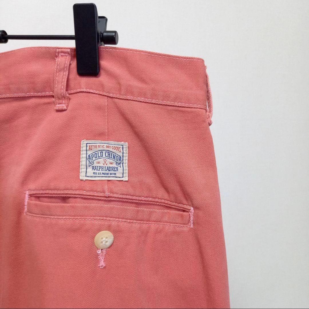 ち*)様 【ピンク!!】80s90s ポロラルフローレン ポロチノ アンドリュー