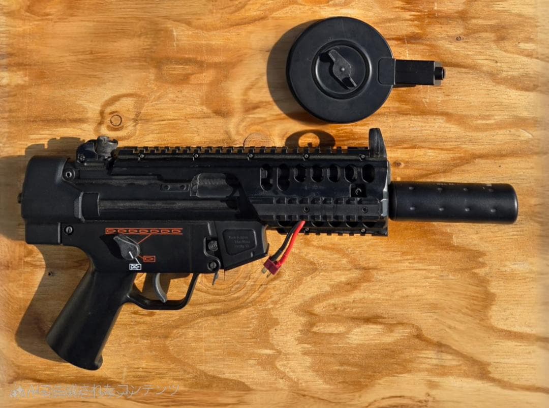 MP5 Airsoft　+　バッテリー