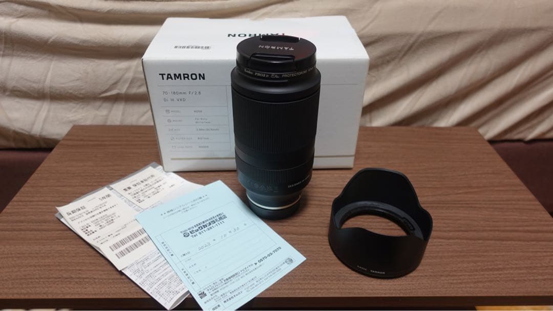 レンズ(ズーム) TAMRON 70-180mm F2.8 Di III VXD(A056)