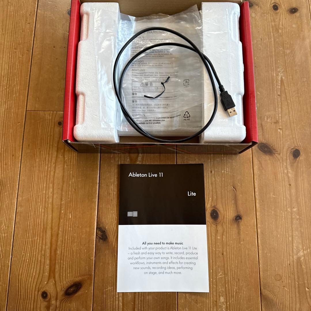 AKAI MPD218 MIDIパッド & Ableton Live Lite