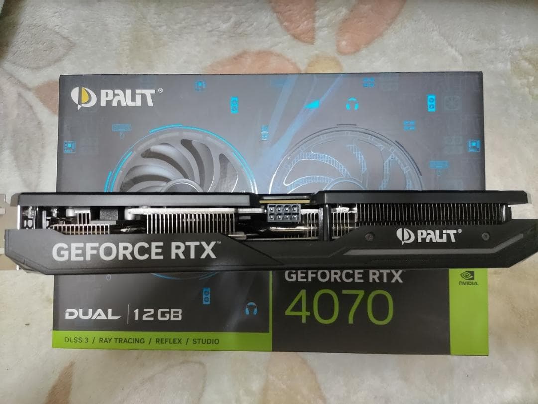 た*か様 PALIT RTX 4070 12GB GDDR6X 2⃣