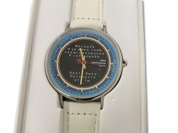 BlueBlueTOKYO 時々ボソッとロシア語でデレる隣のアーリャさん 腕時計