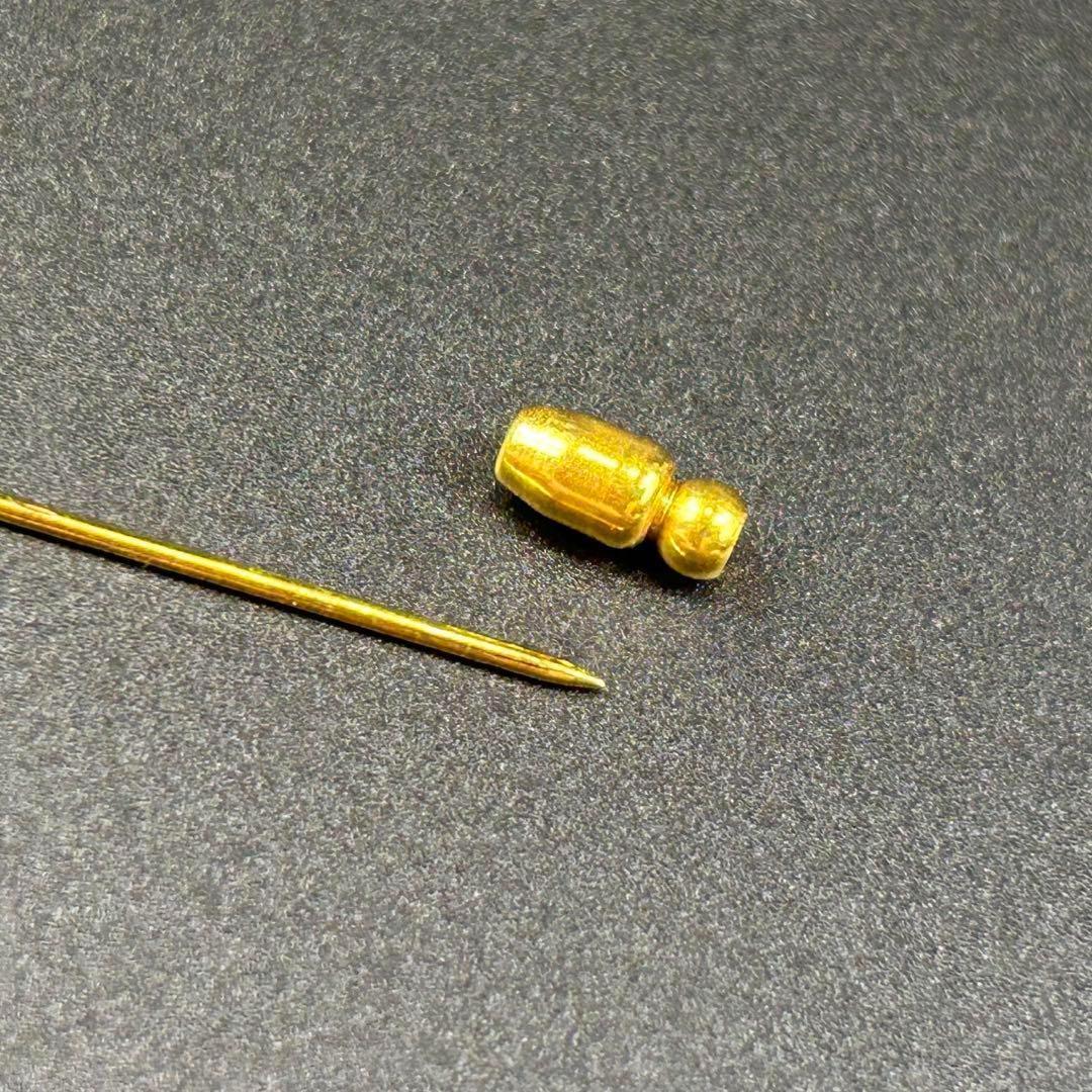 【シャネル】極美品　ライオン＆太陽モチーフ ピンブローチ　ゴールド　箱付き