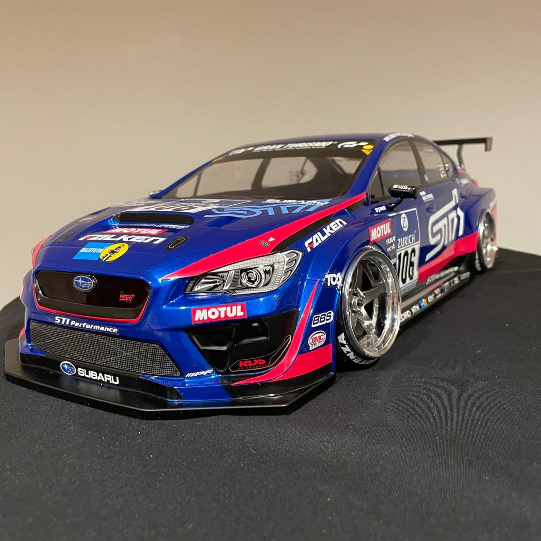 タミヤ　スバル wrx 1/10 ラジコンボディー　rc ツーリング スペア