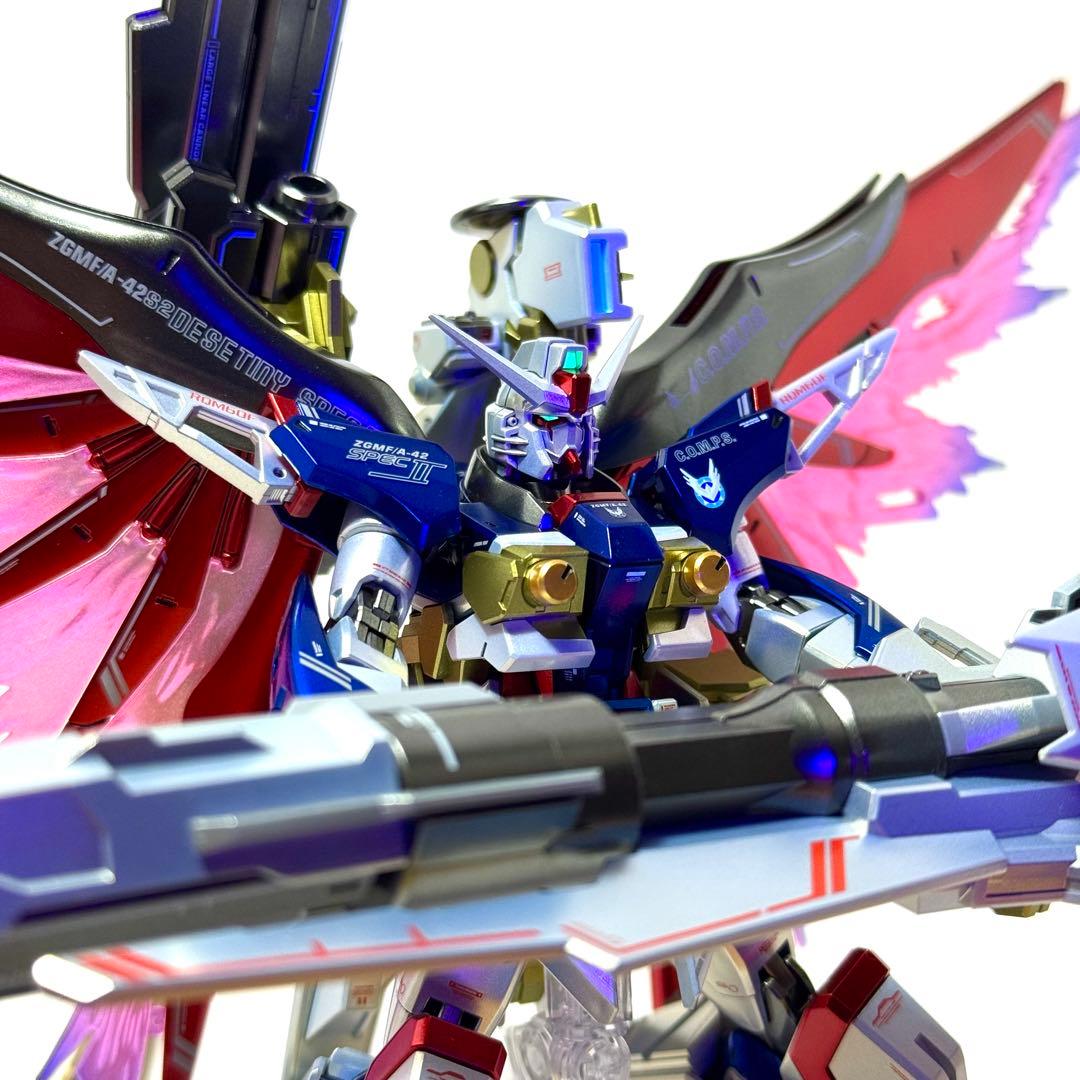 HG デスティニーガンダムSpecII & ゼウスシルエット　完成品　塗装済