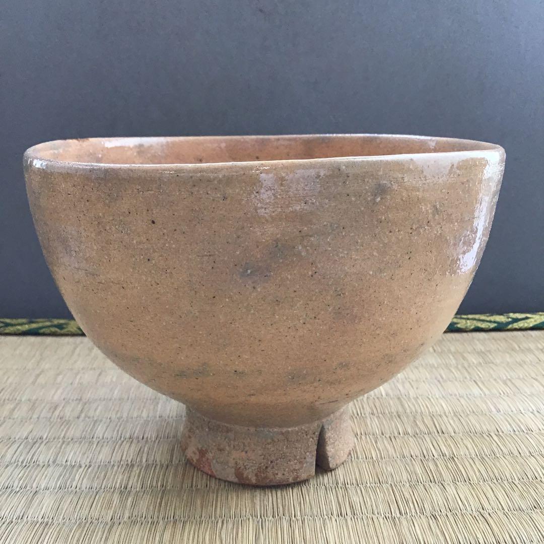 茶道具　御本呉器茶碗　古曽部焼　窯元寒川義崇作　栞共箱　本人から購入S159CW