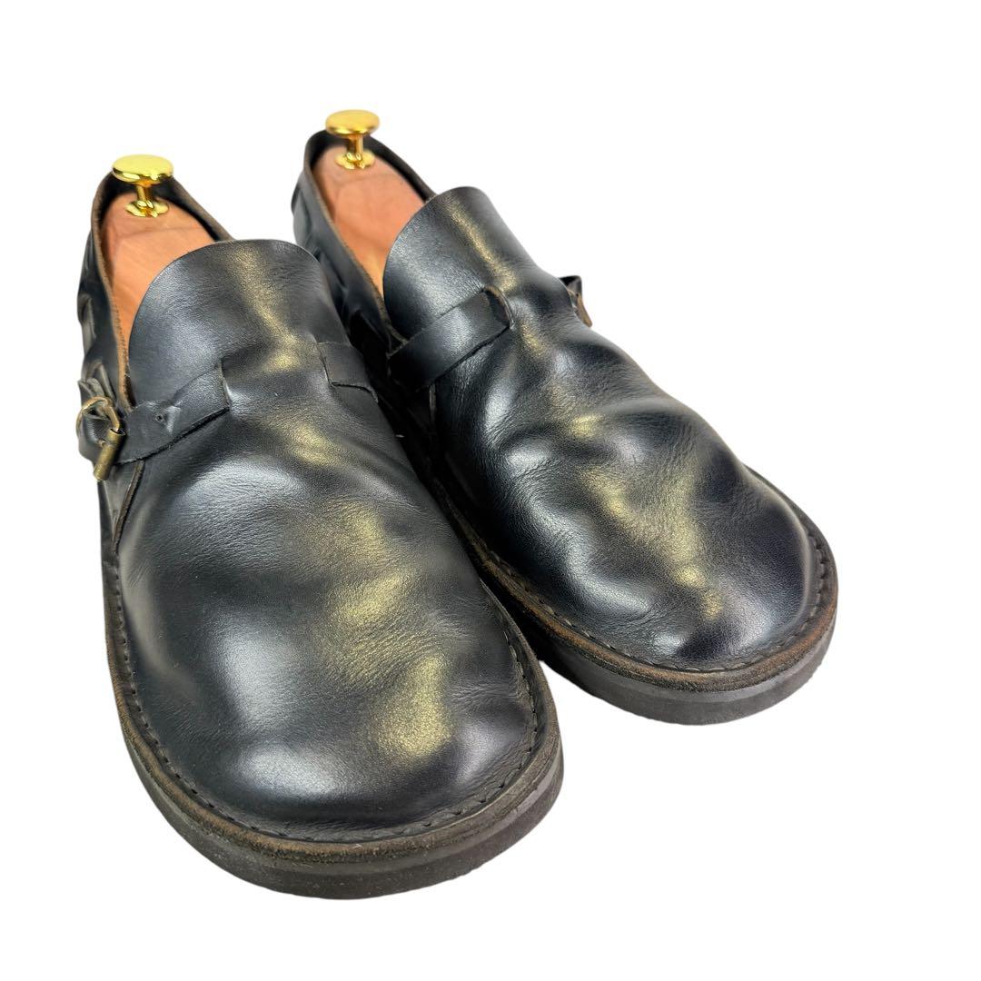 fracap プラカップ　シューズ（42）本革　オーロラシューズ　イタリア製　黒