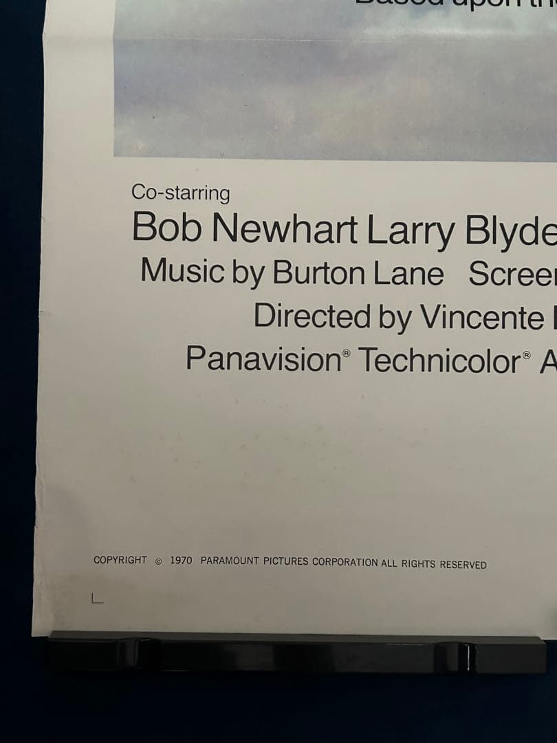 晴れた日に永遠が見える　USオリジナル映画ポスター