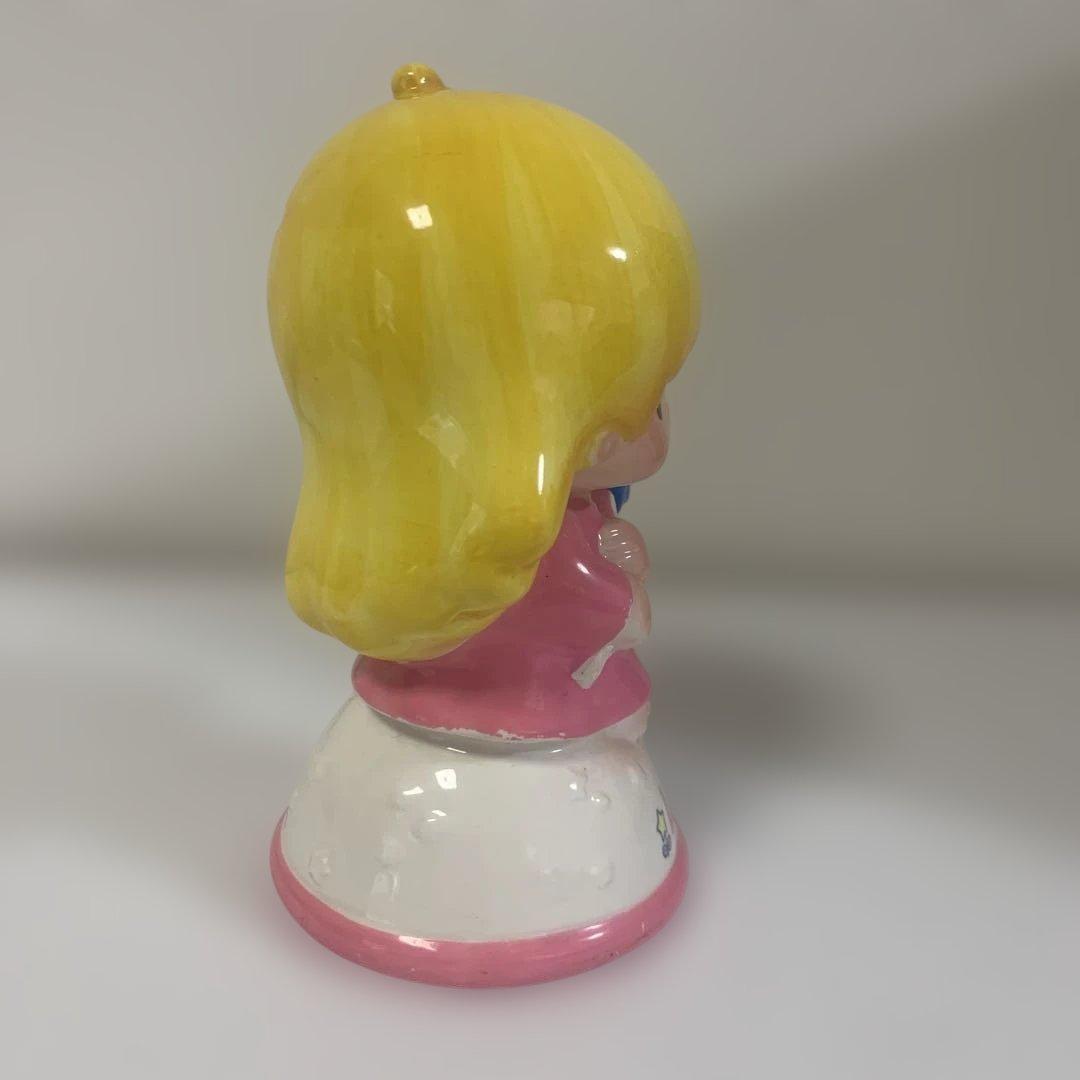 サンリオ　キキララのLalaの貯金箱　陶器　レア