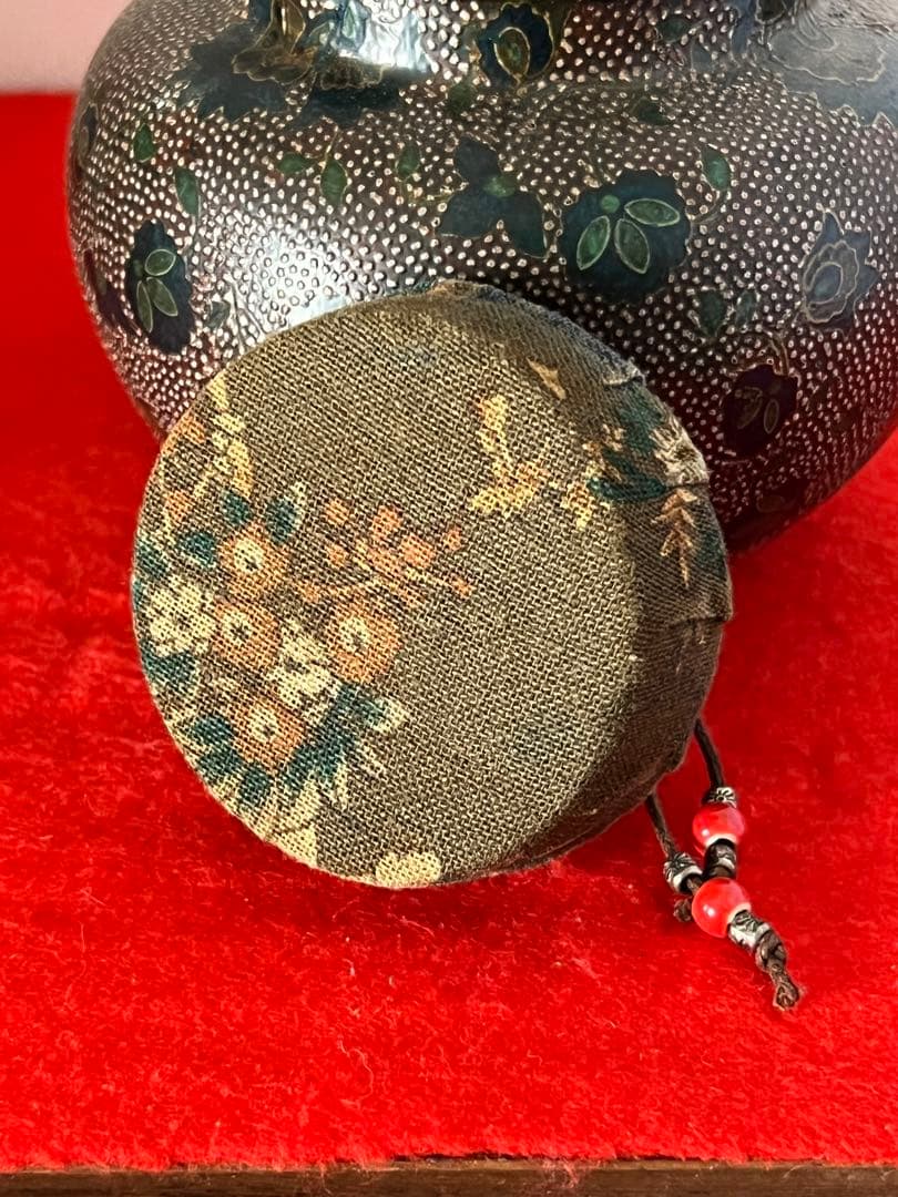 中国古美術　陶芸　茶壷　茶入【大清乾龍年製】在銘：MT2-60