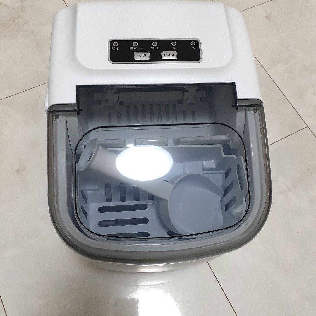 【大特価】製氷機 家庭用 高速製氷機 2サイズの氷 コンパクト アウトドア