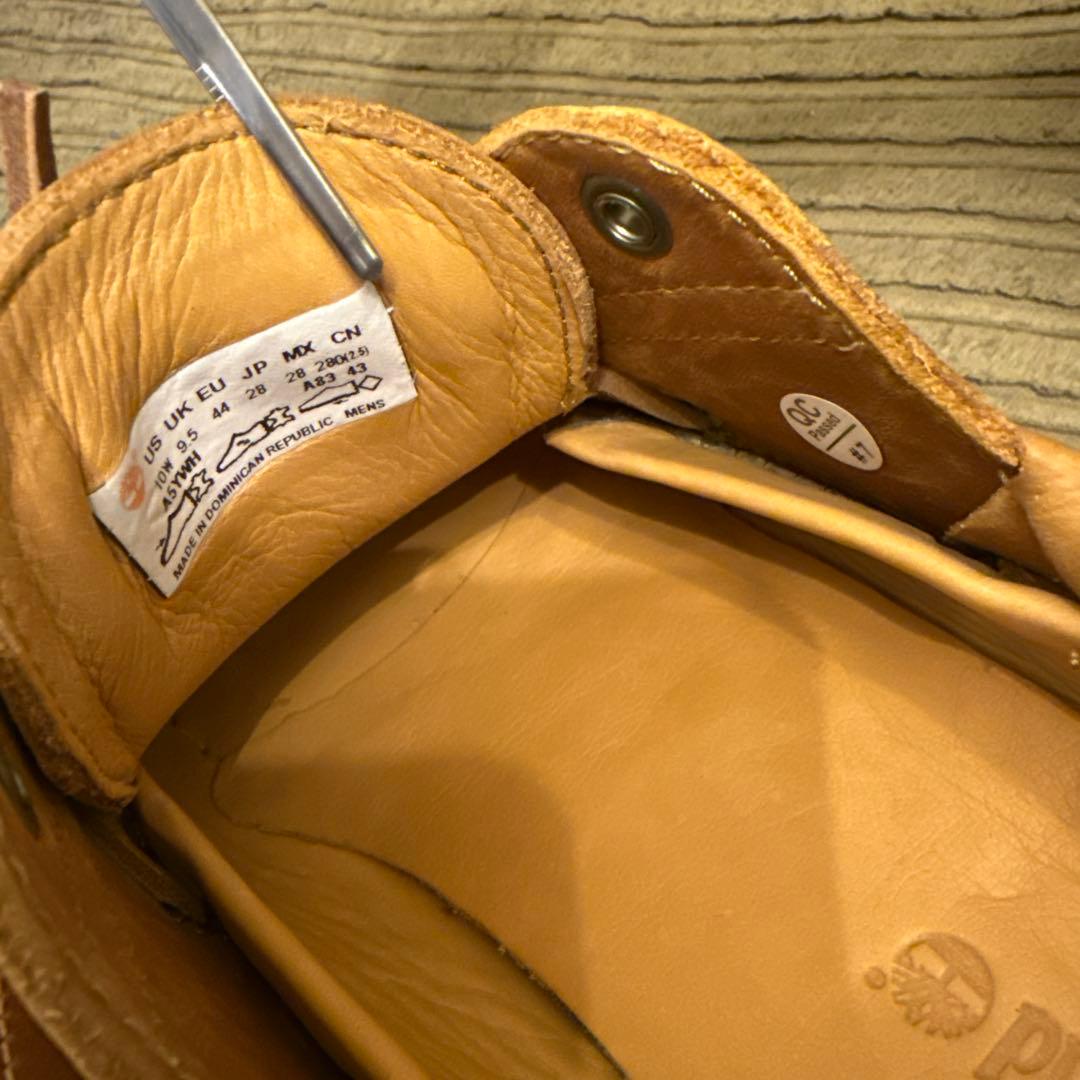 Timberland ティンバーランド 3eye スリーアイ ブラウン レザー