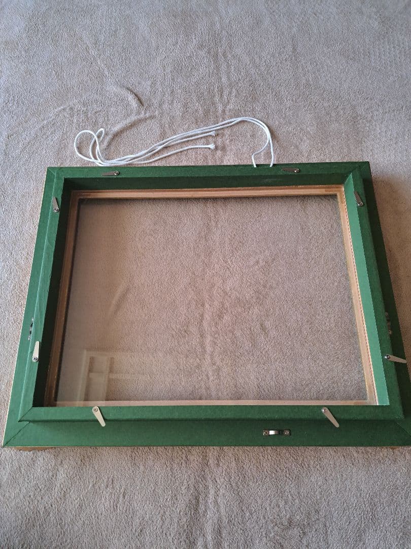 油絵額縁　F4　ゴールド