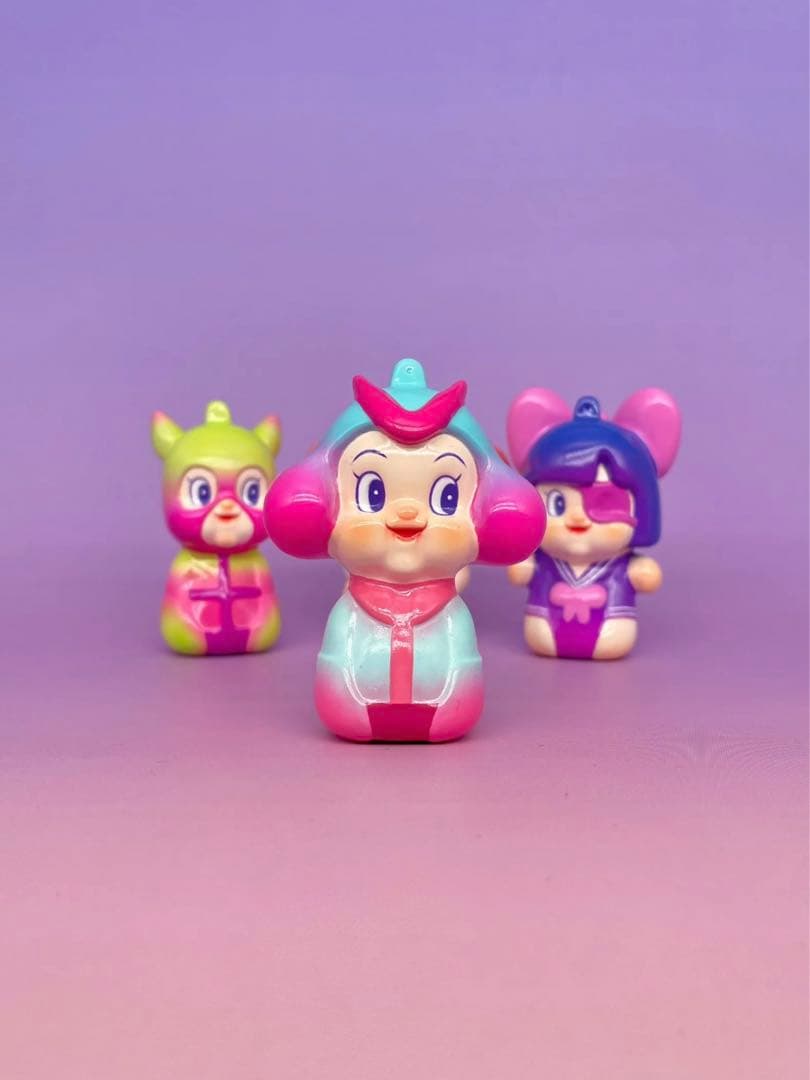 指人形　第二弾　女の子　可愛い　ソフビ　フィギュア　コレクション　おもちゃ