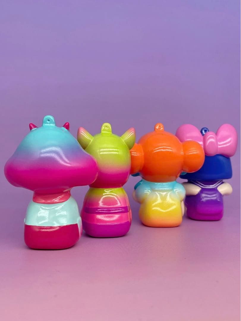 指人形　第二弾　女の子　可愛い　ソフビ　フィギュア　コレクション　おもちゃ