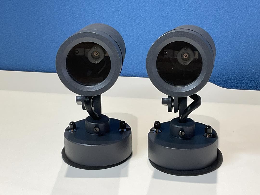 遠藤照明　「ERS4013H」アウトドアスポットライトダークグレー２個セット