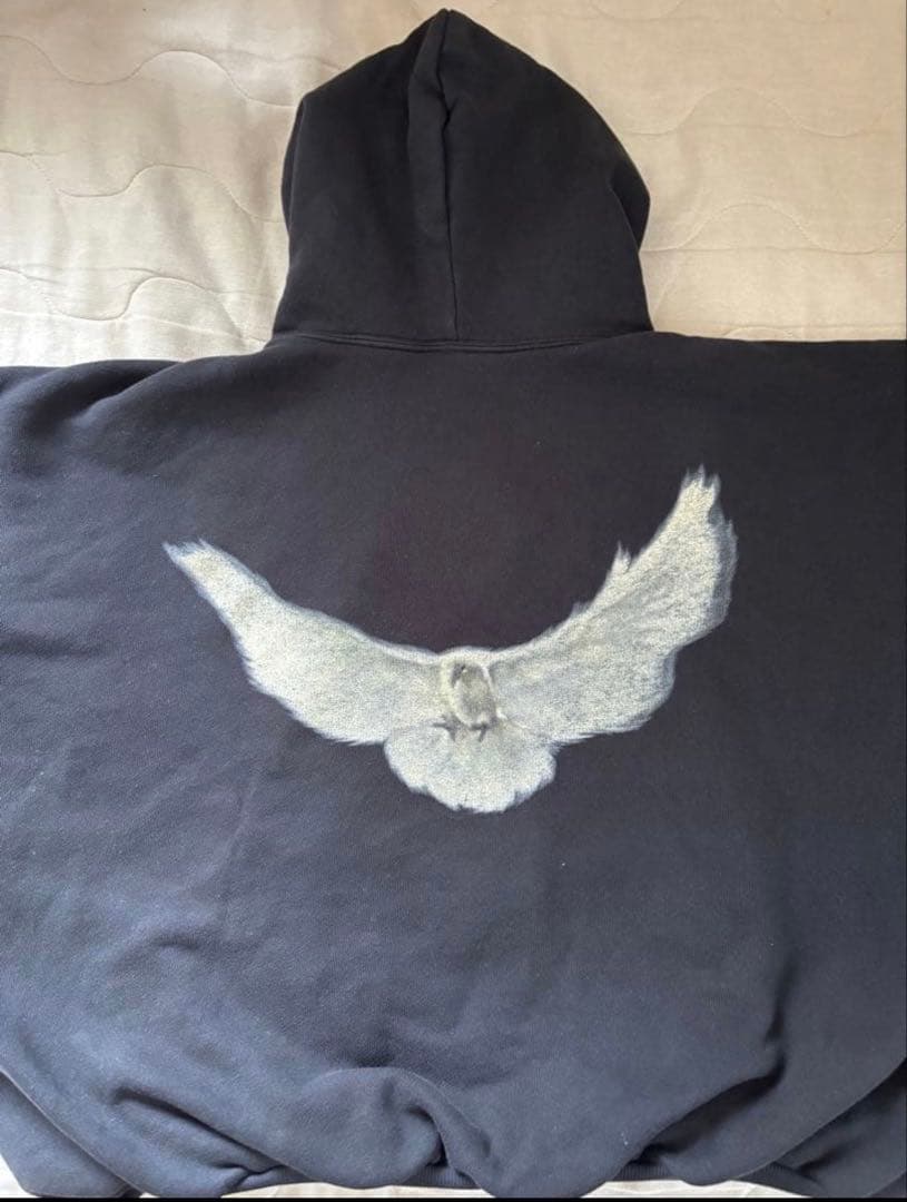 YEEZY GAP パーカー　ウォッシュドブラックバレンシアガ