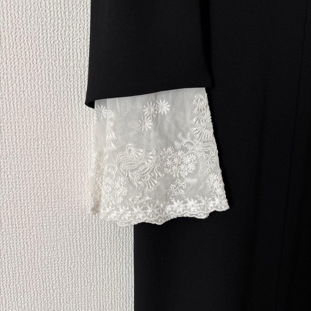 最終値下げMameKurogouchiシルクレースカフドレス 2024ss