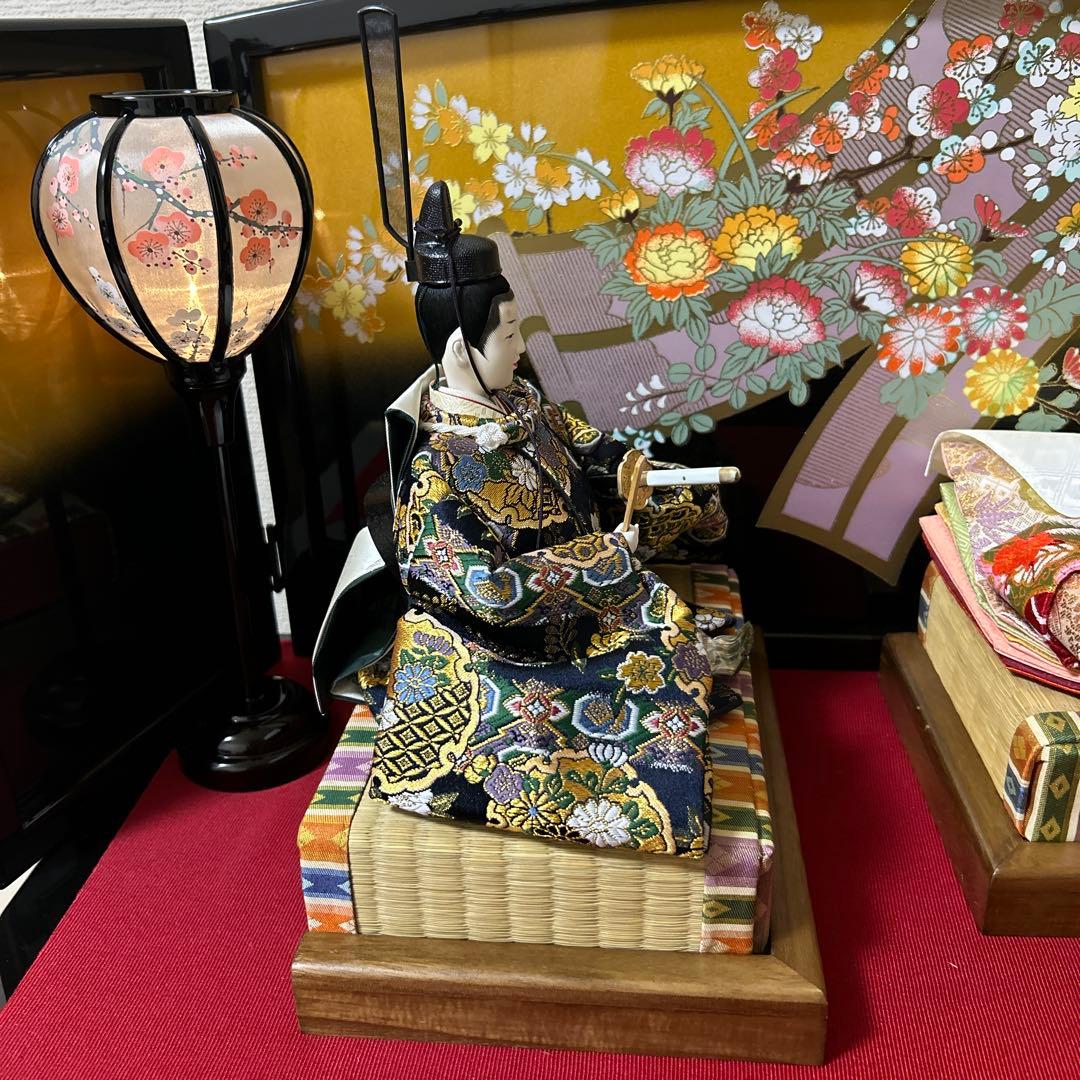 京雛 『平安水宝作 極上本頭本仕立十二単衣』 雛師 平安水宝作