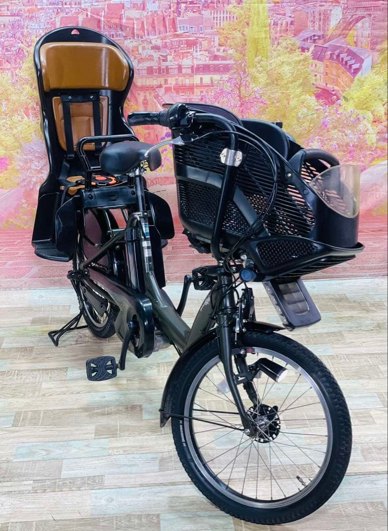 K3054 電動自転車ヤマハ パスキス 子供乗せ20インチ 送料無料