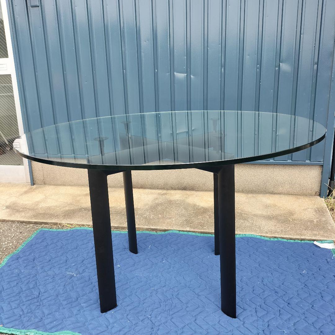 モ*ン様 アビタスタイル MTT0006CLA ガラステーブル 展示品(ESM0