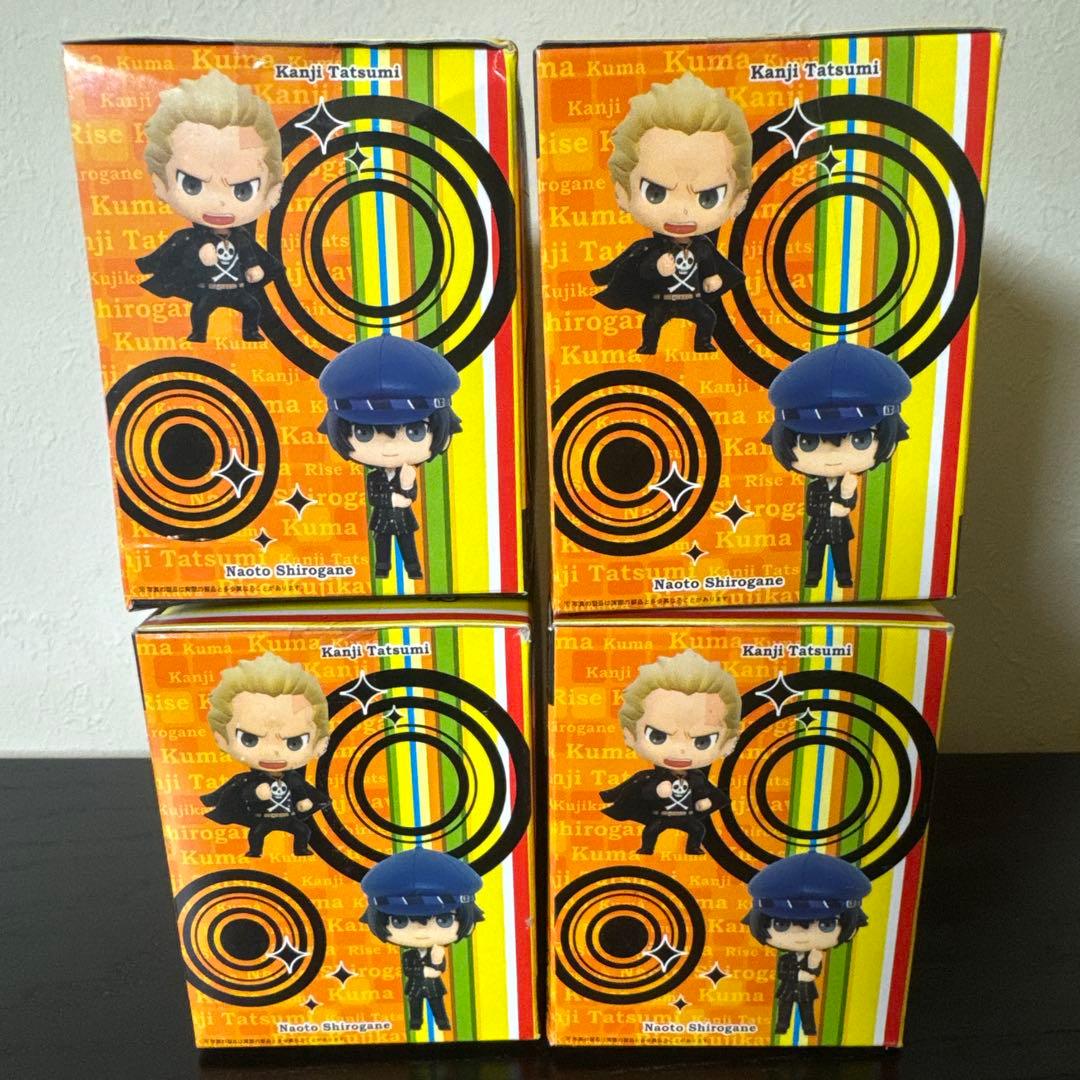 ペルソナ4 みにっこフィギュア vol.2 巽完二 白鐘直斗 久慈川りせ クマ