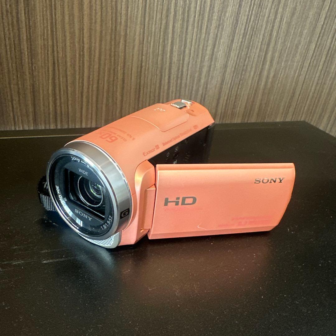 SONY HDR-CX675 ピンク ビデオカメラ