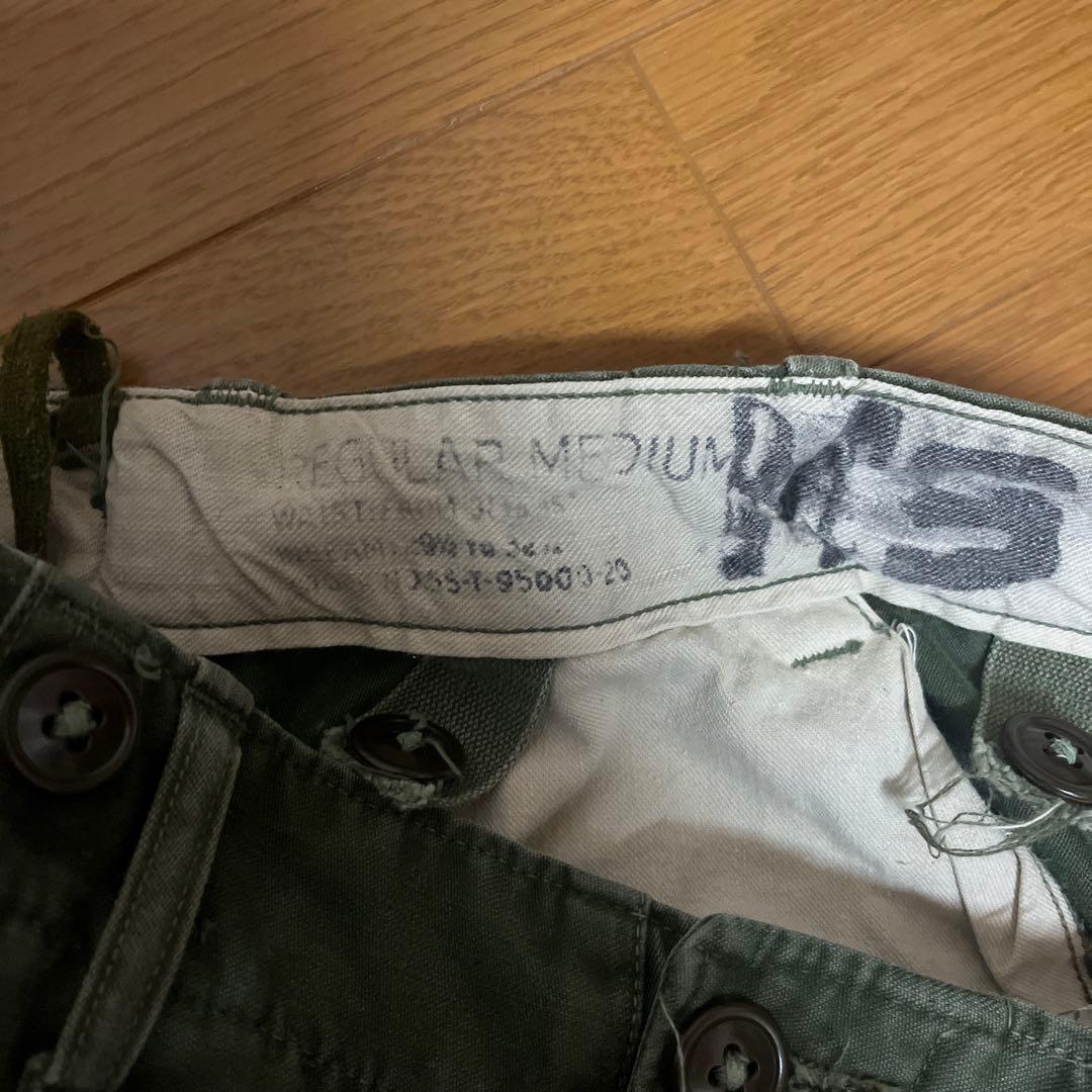 US Army M51トラウザーズ M Regular 純正サスペンダー付き