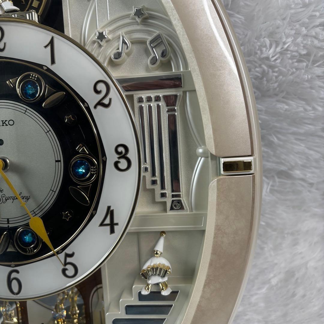 【限定✨美品✨】セイコー からくり　掛け時計 電波時計　30曲