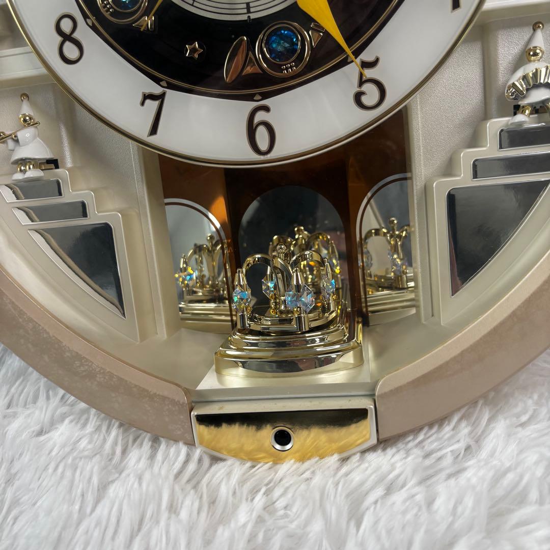 【限定✨美品✨】セイコー からくり　掛け時計 電波時計　30曲