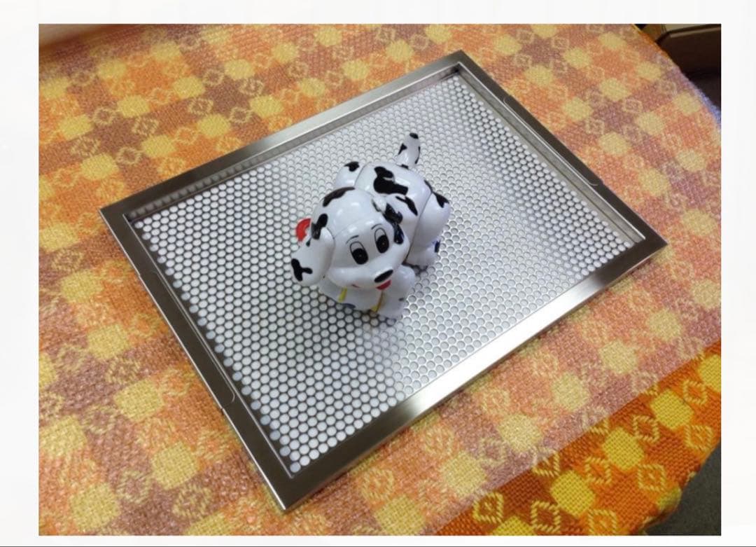 犬用トイレトレー ステンレス 金属製 レギュラーサイズ