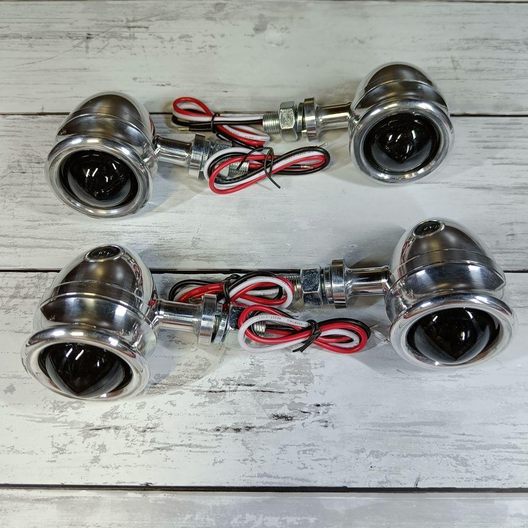 アルミ製ビンテージウインカー　クラシック　ビンテージ　レトロ 管073014