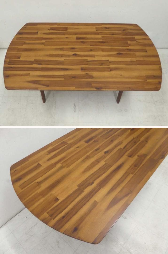 ■unico ウニコ■SWELLA スウェラ ダイニングテーブル 幅140㎝