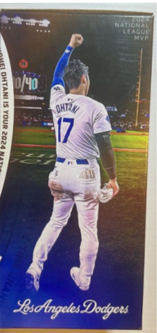 本日最終出品　大谷翔平選手　MVP 2024 バブルヘッド人形