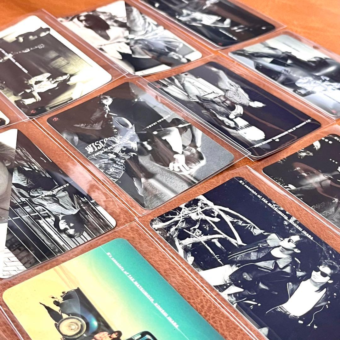 B'z トランプ 14枚セット ホログラム Pleasure 特典品 コンプ