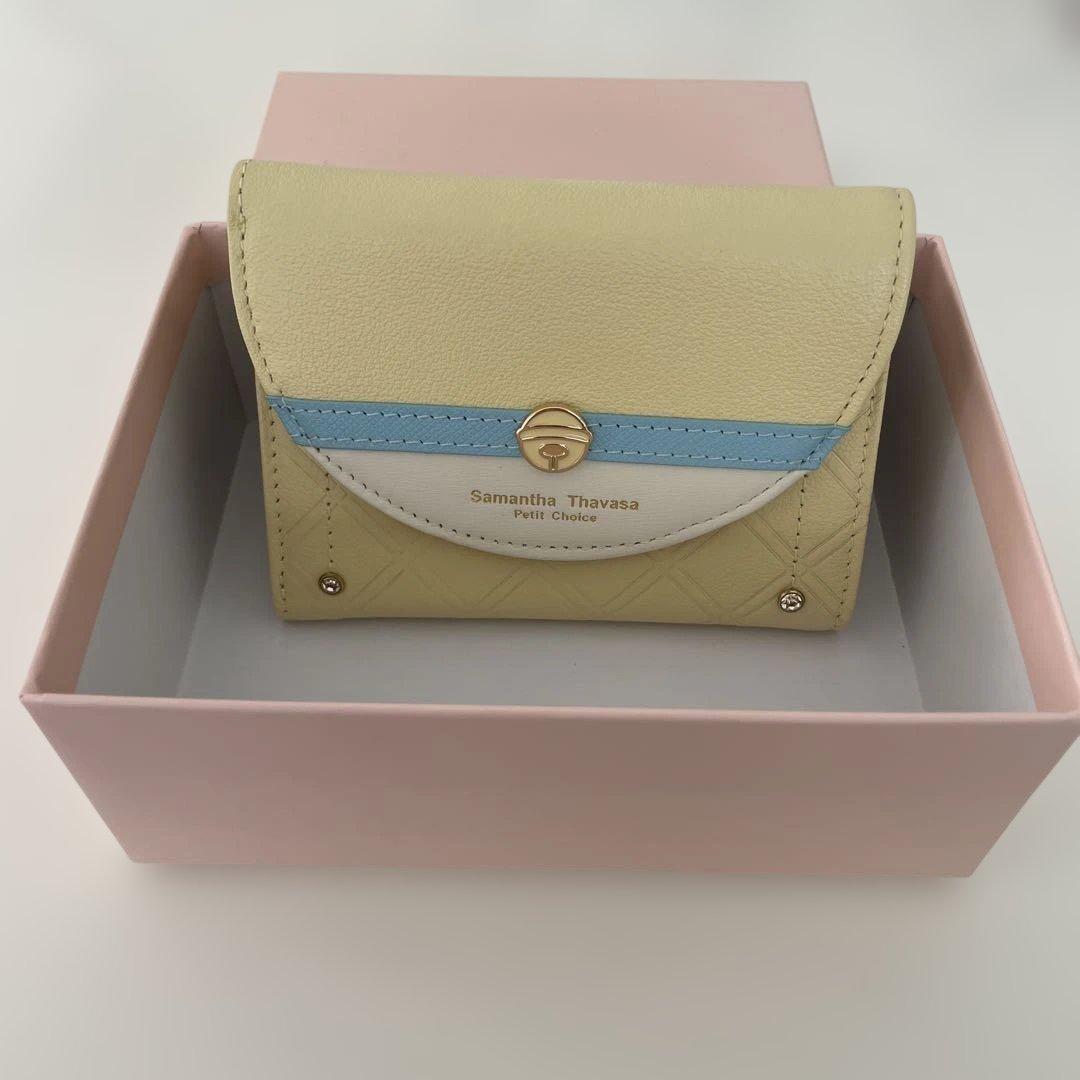 サマンサタバサ 折財布 ドラミ ドラえもん イエロー サマンサ