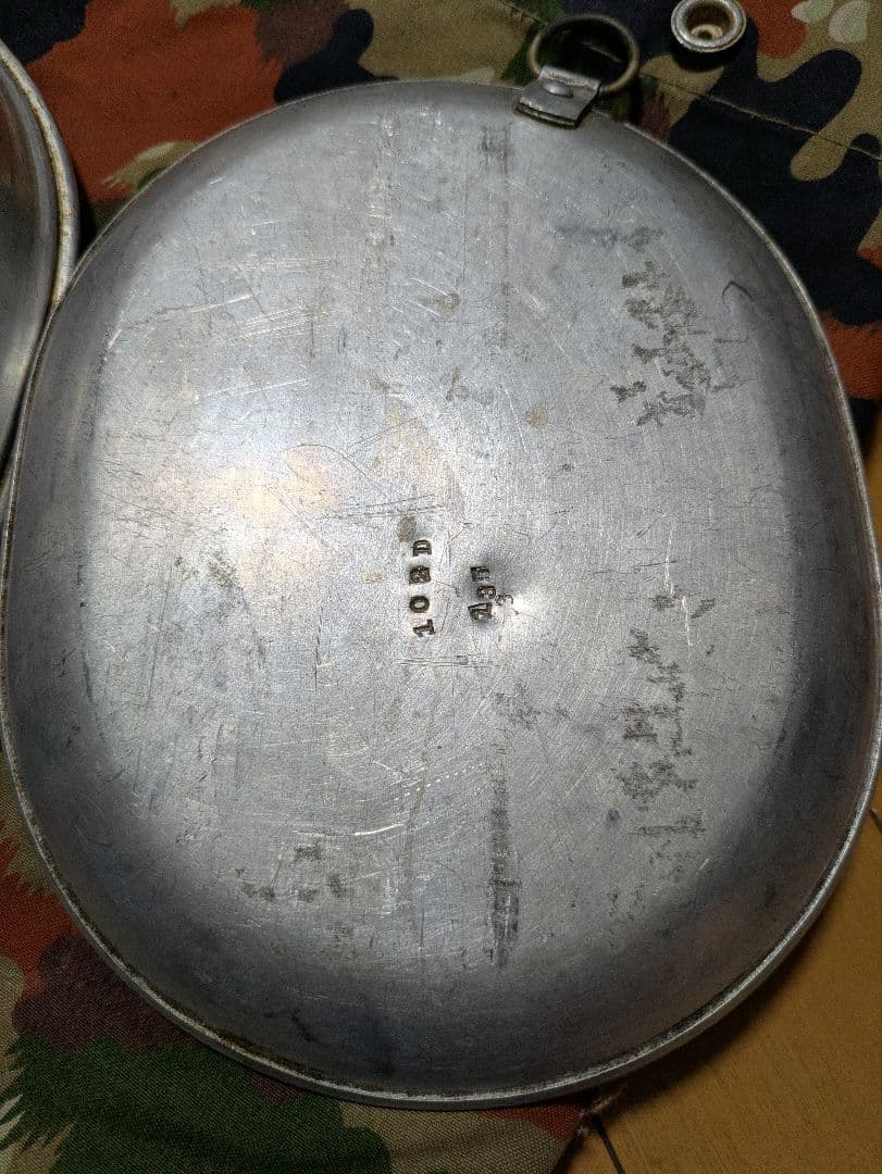 第二次世界大戦 米軍 M1910 USメスキット 1918年　軍幕　飯盒