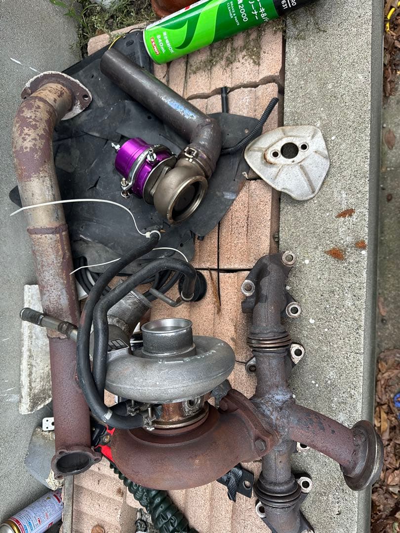 jzx110で使用　タービンキット