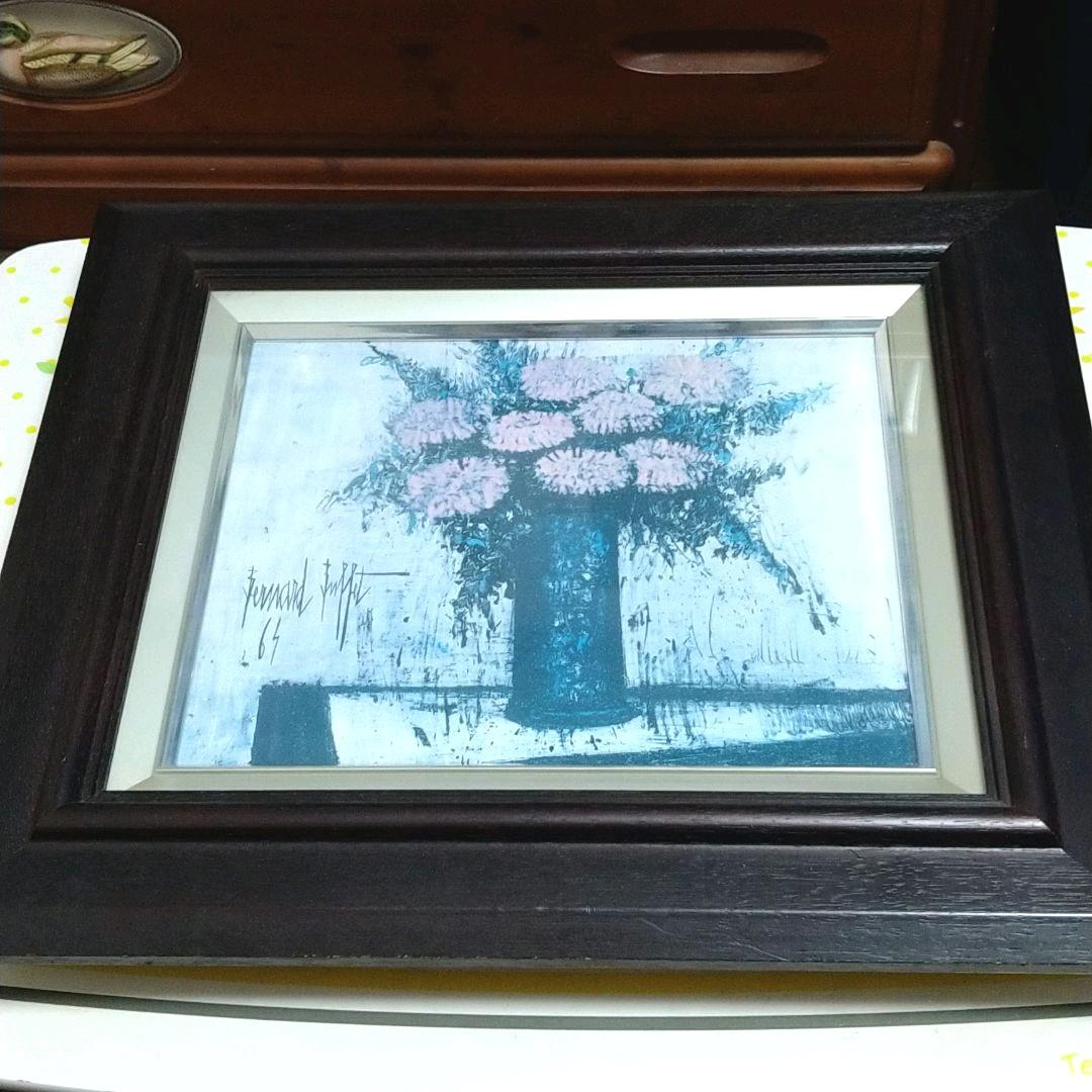【美品】お花の絵画