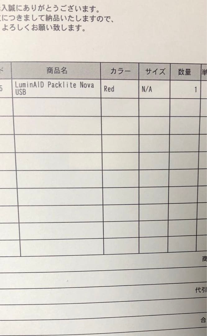 新品！納品書付き！Supreme LuminAID Packlite Pack