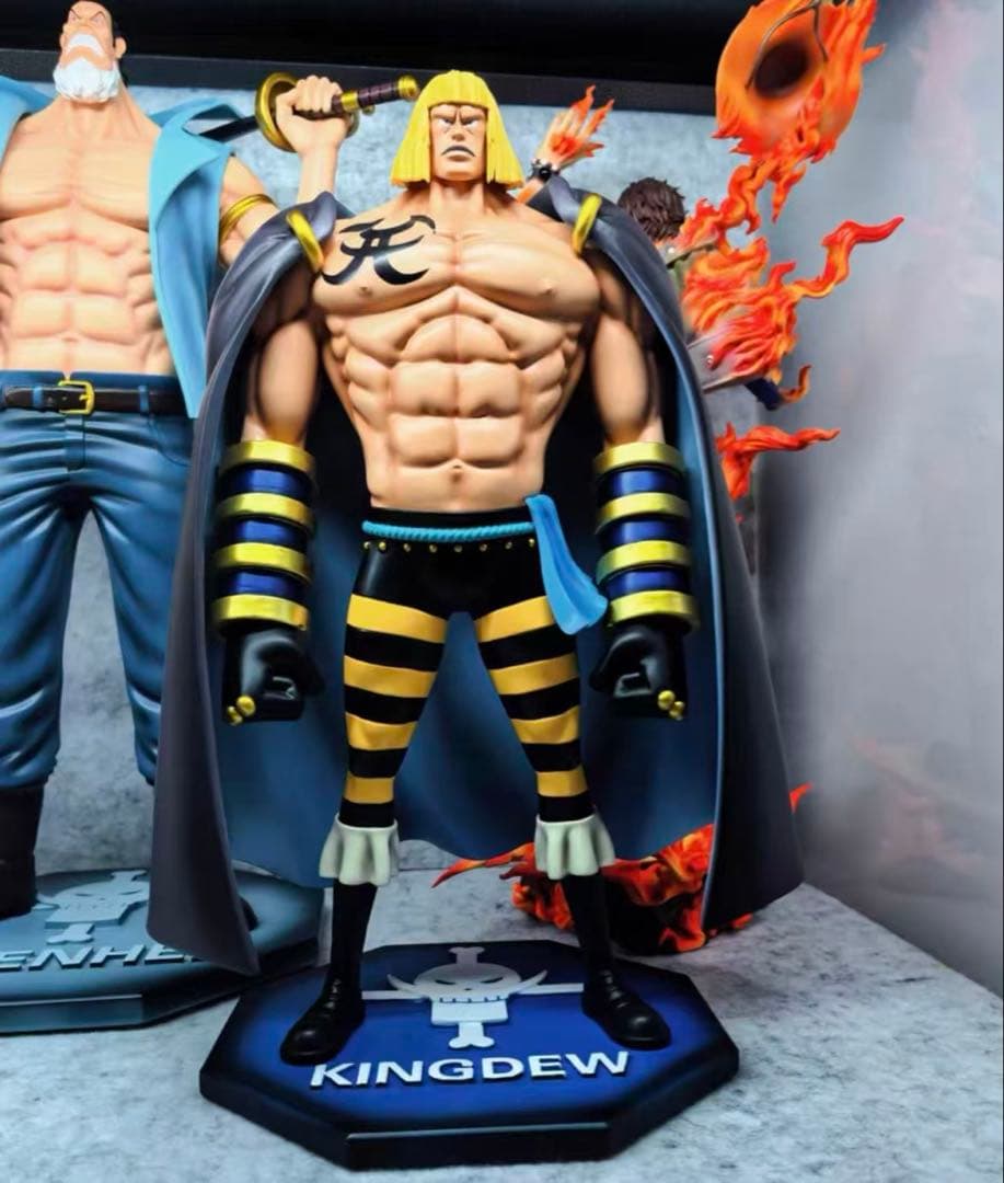 ワンピース キングデュー ガレージキット ガレキ スタチューX①