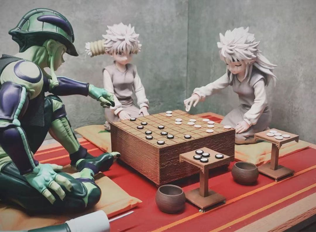 ハンター×ハンターHUNTERFAN STUDIOメルエム コムギ軍儀フィギュア